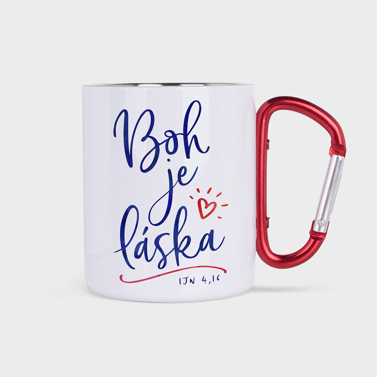 Turistický hrnček Boh je láska - Image 2