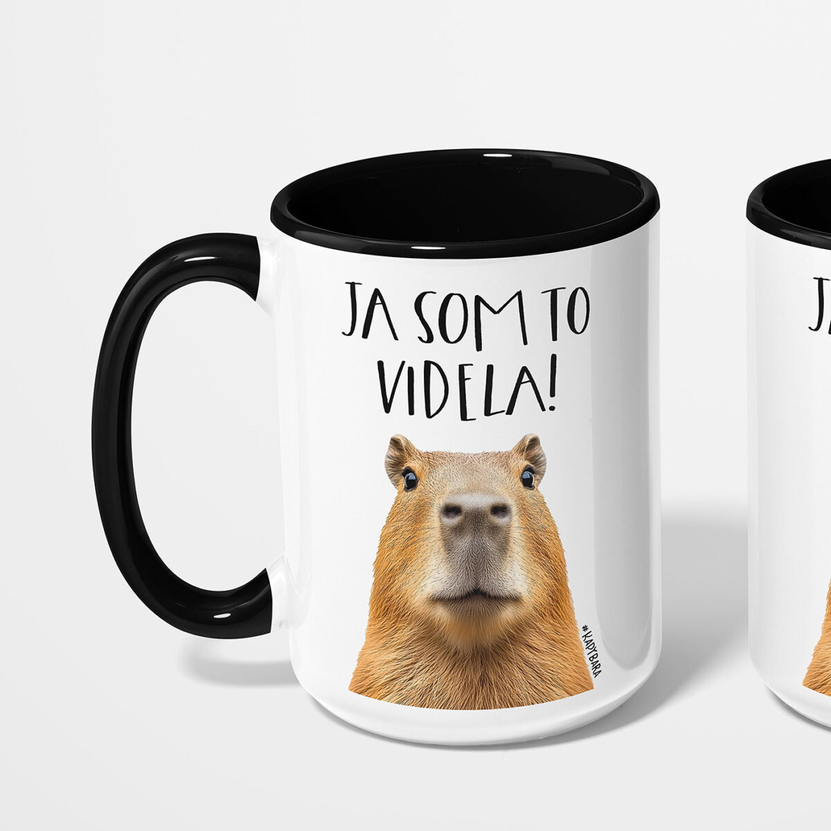 Hrnček veľký dizajnový Ja som to videl/a! #kapybara - Image 2
