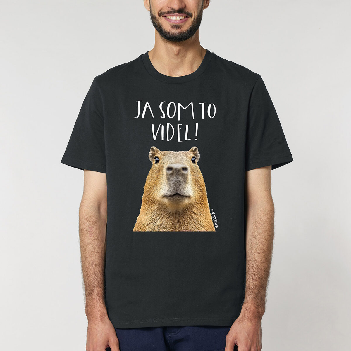 Pánske tričko Ja som to videl! #kapybara