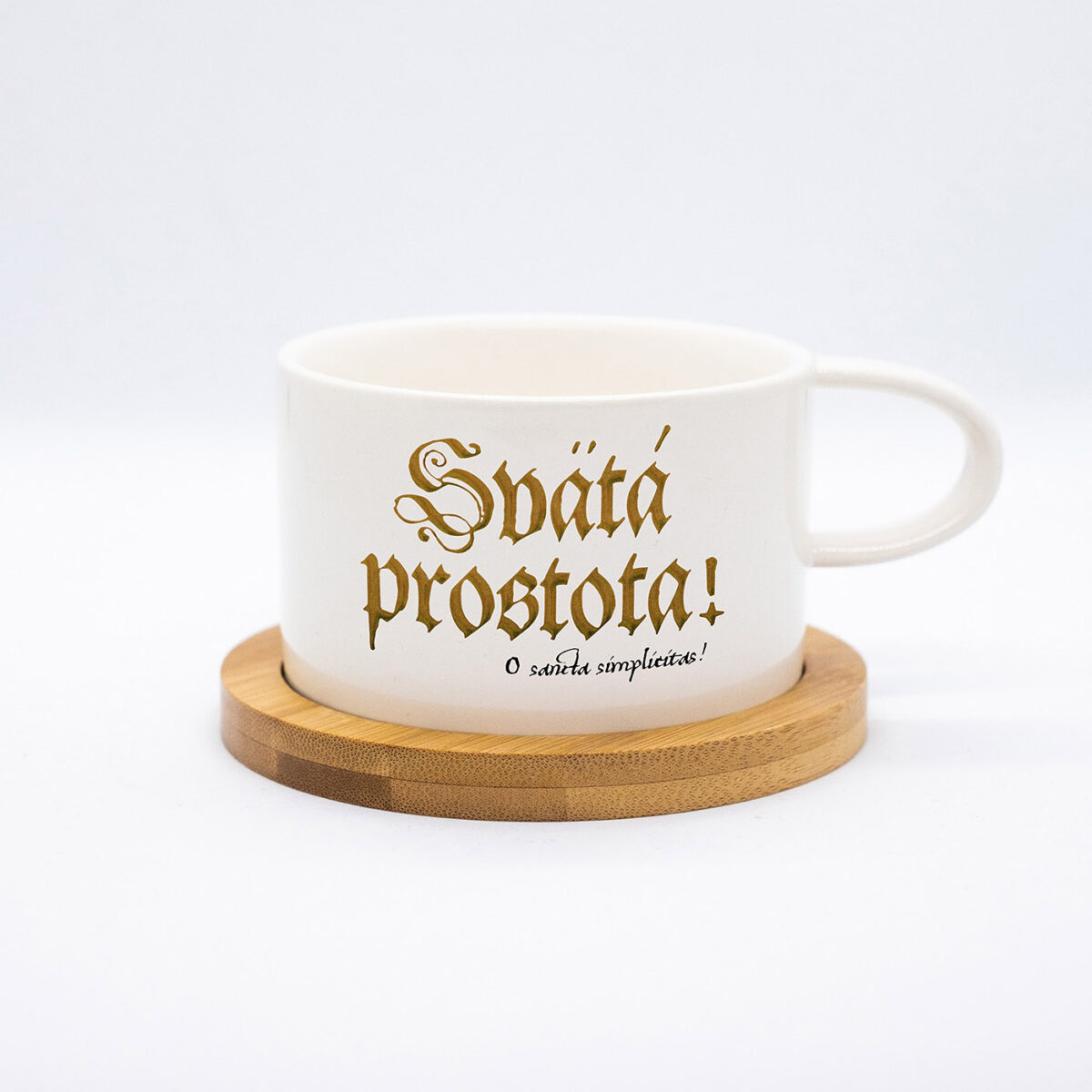 Hrnček makrónka Svätá prostota!
