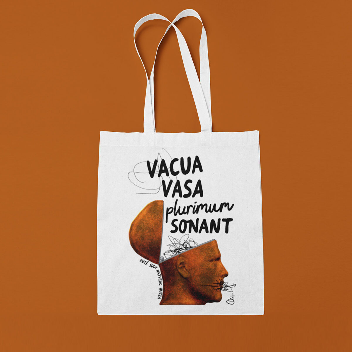 Plátenná taška Vacua vasa plurimum sonant - Image 5