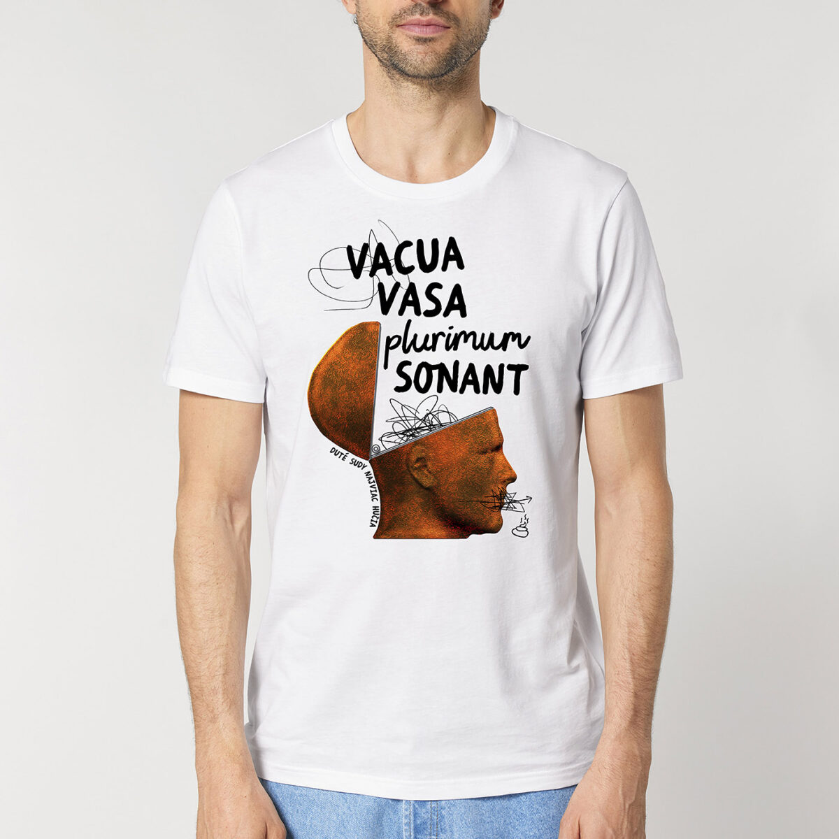 Pánske tričko Vacua vasa plurimum sonant