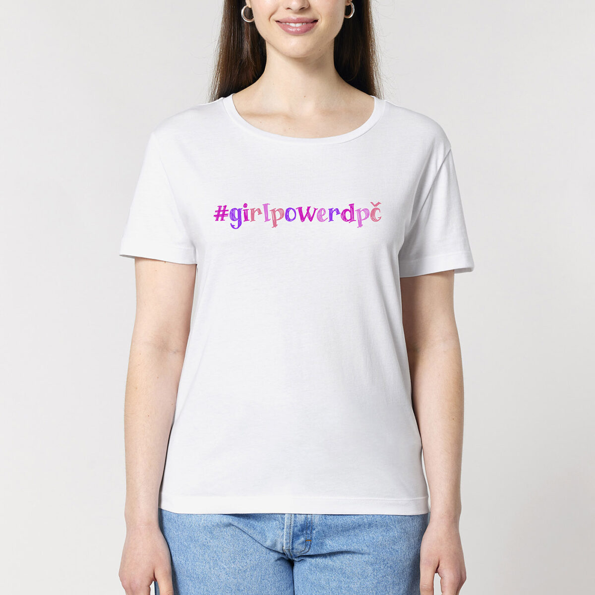 Dámske tričko #girlpowerdpč (fancy) - Image 3