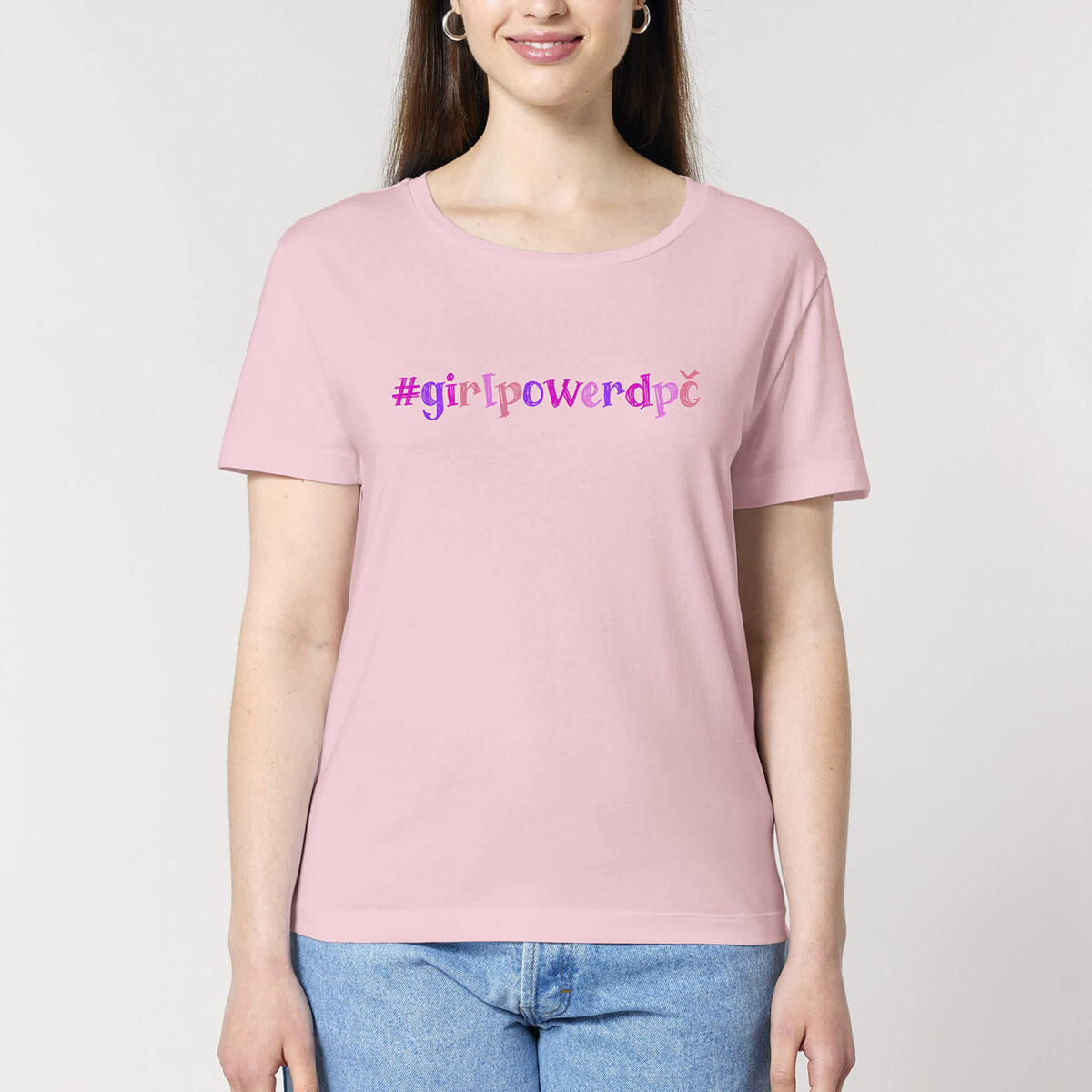 Dámske tričko #girlpowerdpč (fancy) - Image 2