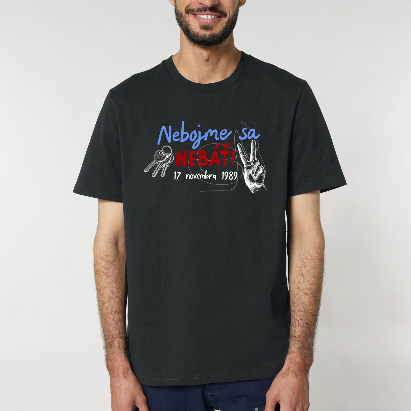 Pánske tričko Nebojme sa nebáť! - Image 4
