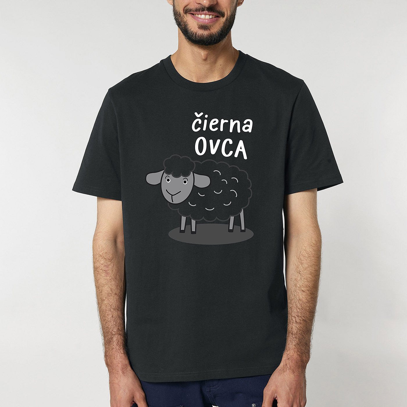 Pánske tričko Čierna ovca