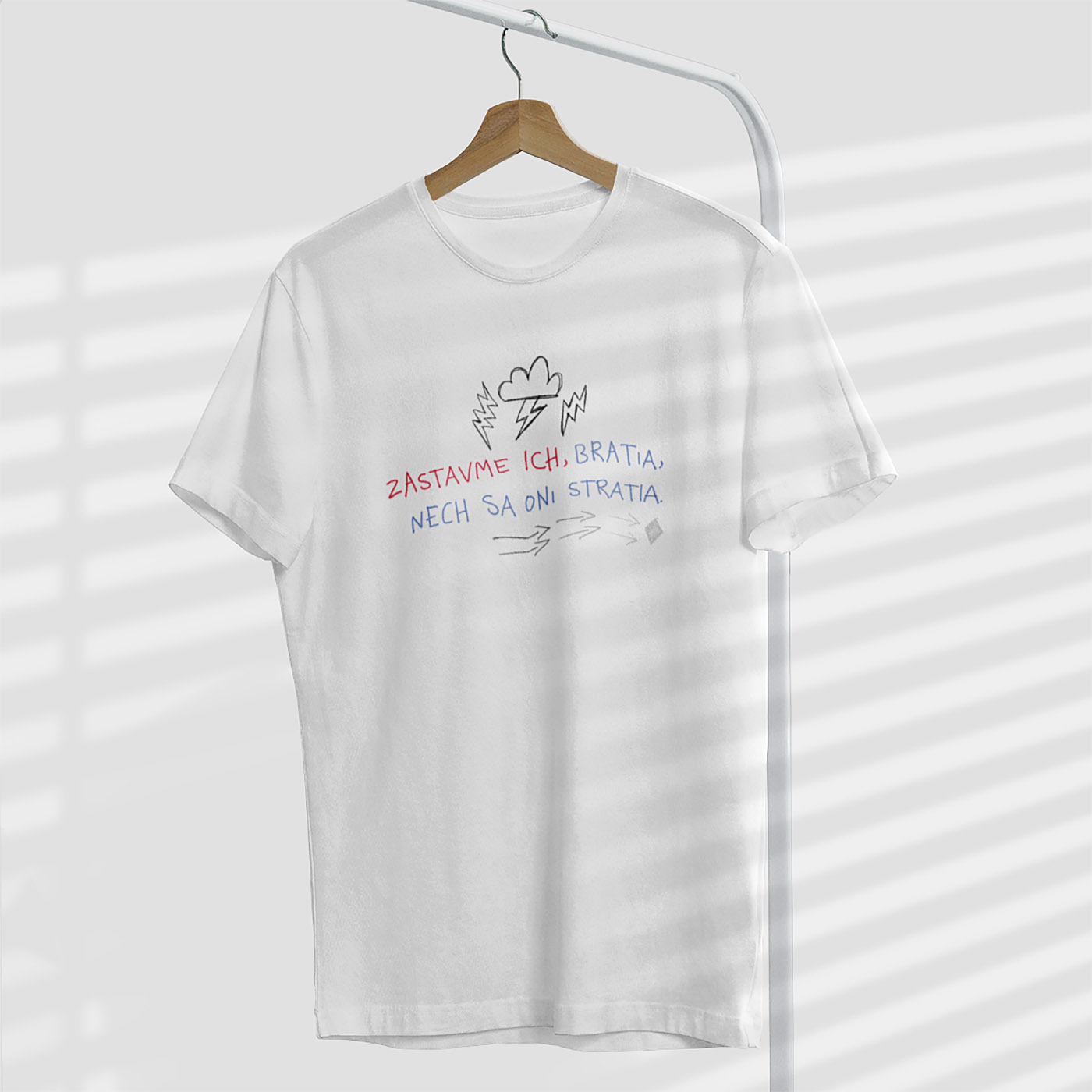 Pánske tričko Zastavme ich, bratia - Image 3