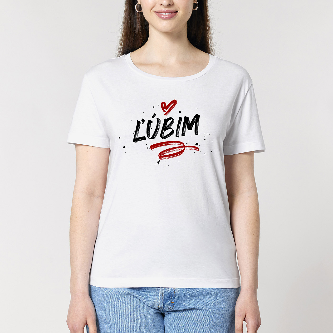 Dámske tričko Ľúbim - Image 2