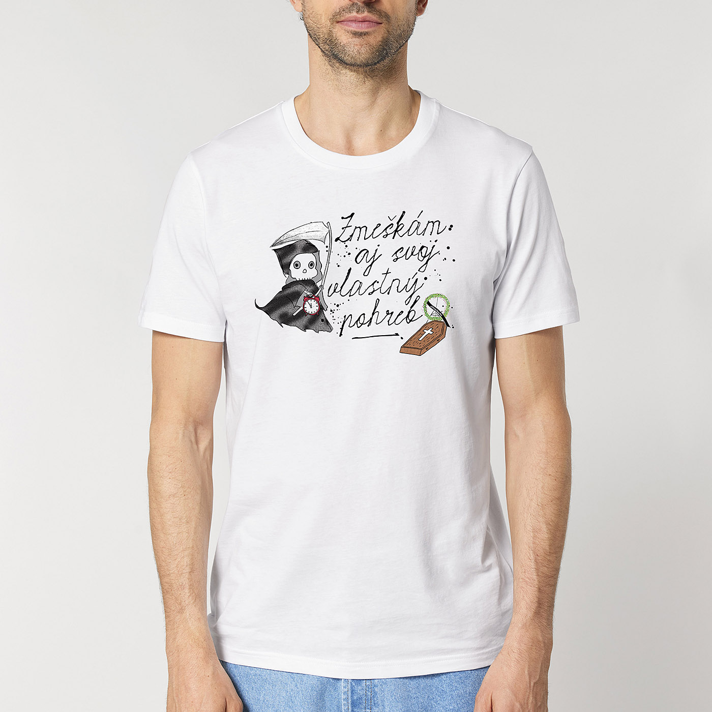 Pánske tričko Zmeškám aj svoj vlastný pohreb - Image 2