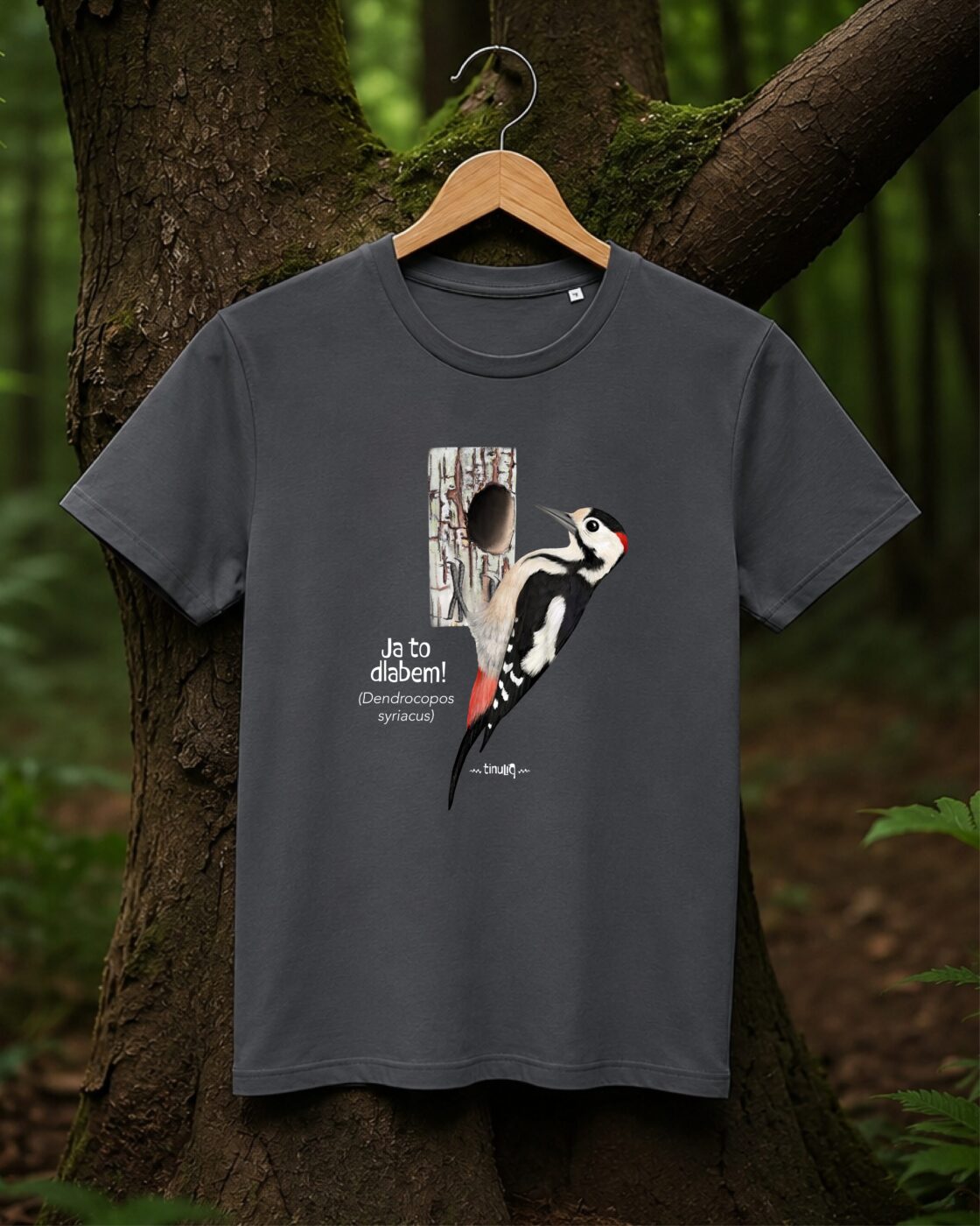 Pánske tričko Ďateľ - Image 3